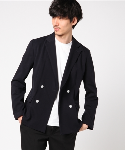 GLOSTER（グロスター）の「リップルニューポートジャケット（テーラードジャケット・メンズ・ネイビー・S/M/L）」の4枚目の写真