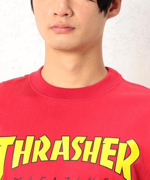 THRASHER（スラッシャー）の「■■■[ディッキーズ] SC Dickies *THRASHER LOGO Tシャツ ◆（Tシャツ/カットソー・メンズ・ホワイト/ブラック/レッド・LARGE/MEDIUM/SMALL）」の8枚目の写真