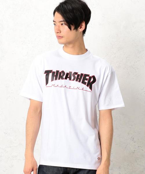 THRASHER（スラッシャー）の「■■■[ディッキーズ] SC Dickies *THRASHER LOGO Tシャツ ◆（Tシャツ/カットソー・メンズ・ホワイト/ブラック/レッド・LARGE/MEDIUM/SMALL）」の18枚目の写真