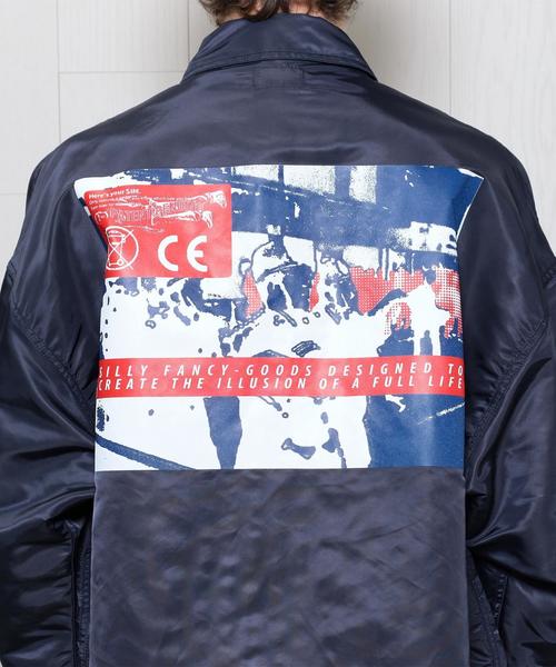 BEAUTY&YOUTH UNITED ARROWS(ビューティーアンドユースユナイテッドアローズ)の「<C.E>FIG-NAV JACKET/ナイロンジャケット(ナイロンジャケット・メンズ・ネイビー・X-LARGE/MEDIUM/LARGE/SMALL)」の10枚目の写真
