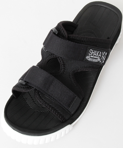 SHAKA(シャカ)の「SHAKA×UR 別注CHILL OUT(サンダル・メンズ・ブラック/グレー・8/10/9/7)」の7枚目の写真
