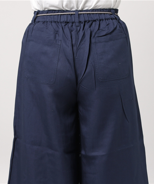 LBC（エルビーシー）の「テンセルツイルイージーパンツ                （その他パンツ・レディース・ネイビー/ベージュ・MEDIUM/LARGE）」の7枚目の写真