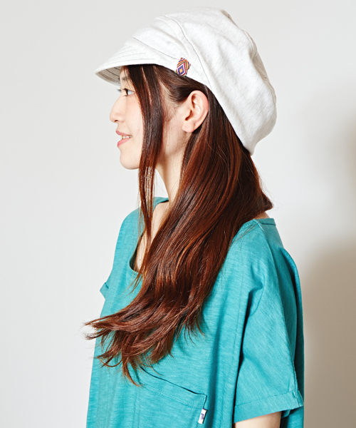 チャイハネ（チャイハネ）の「【チャイハネ】コットンワークキャップ（キャップ・レディース・グレー/グリーン/ホワイト/ネイビー/オレンジ・FREE）」の14枚目の写真