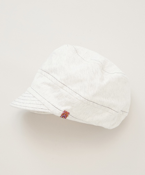 チャイハネ（チャイハネ）の「【チャイハネ】コットンワークキャップ（キャップ・レディース・グレー/グリーン/ホワイト/ネイビー/オレンジ・FREE）」の15枚目の写真