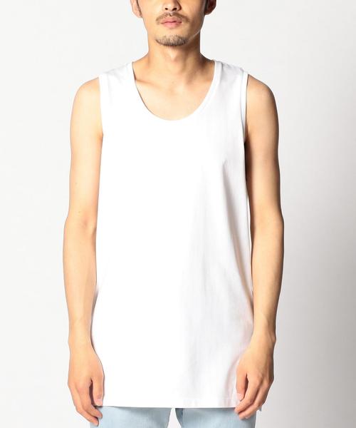 BEAUTY&YOUTH UNITED ARROWS（ビューティーアンドユースユナイテッドアローズ）の「＜monkey time＞ 40TJK LONG TANKTOP/タンクトップ ◆（タンクトップ・メンズ・その他1/ホワイト・MEDIUM/LARGE/SMALL）」の2枚目の写真