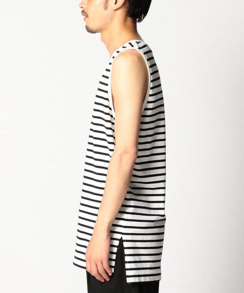BEAUTY&YOUTH UNITED ARROWS（ビューティーアンドユースユナイテッドアローズ）の「＜monkey time＞ 40TJK LONG TANKTOP/タンクトップ ◆（タンクトップ・メンズ・その他1/ホワイト・MEDIUM/LARGE/SMALL）」の3枚目の写真