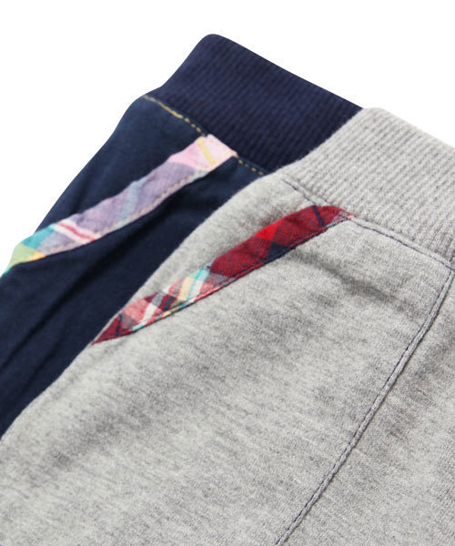 X-girl Stages（エックスガールステージス）の「PLAID  REVERSIBLE  HALF  PANT (4T～6T)（その他パンツ・キッズ・グリーン/レッド・4T/5T/6T）」の10枚目の写真