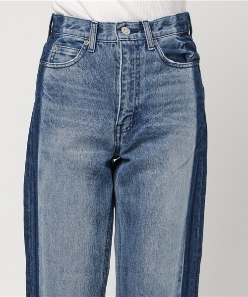 MOUSSY(マウジー)の「SIDE LINE TAPERED(デニムパンツ・レディース・ブルー・23inch/24inch/25inch/26inch/27inch)」の5枚目の写真