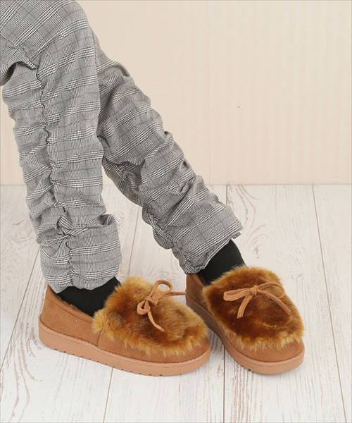 Noubel Voug Relax(ヌーベルヴォーグリラックス)の「リボンファースリッポン(スリッポン・レディース・ピンク/ブラウン/ブラック/グレー・S/LL/M/L)」の1枚目の写真