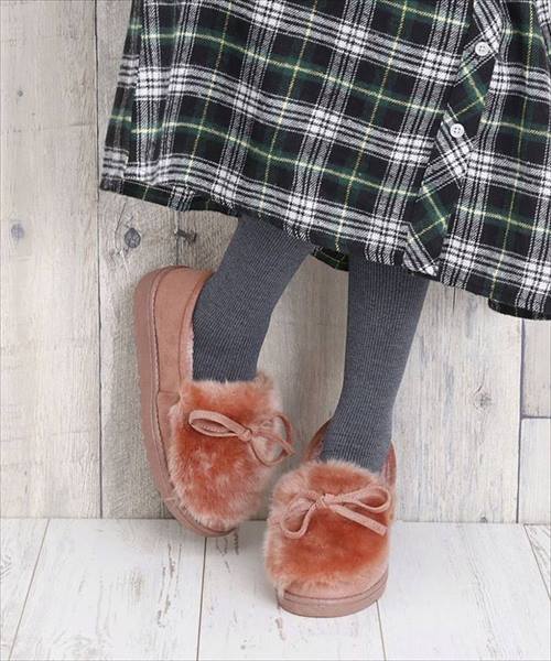 Noubel Voug Relax(ヌーベルヴォーグリラックス)の「リボンファースリッポン(スリッポン・レディース・ピンク/ブラウン/ブラック/グレー・S/LL/M/L)」の4枚目の写真