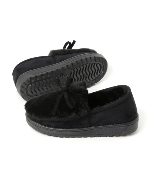 Noubel Voug Relax(ヌーベルヴォーグリラックス)の「リボンファースリッポン(スリッポン・レディース・ピンク/ブラウン/ブラック/グレー・S/LL/M/L)」の5枚目の写真