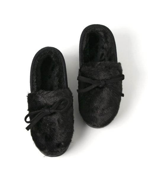 Noubel Voug Relax(ヌーベルヴォーグリラックス)の「リボンファースリッポン(スリッポン・レディース・ピンク/ブラウン/ブラック/グレー・S/LL/M/L)」の6枚目の写真