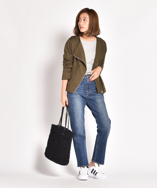 LIPSTAR（リップスター）の「7オンスボーイズデニムパンツ（デニムパンツ・レディース・ネイビー・SS/S/M）」の11枚目の写真