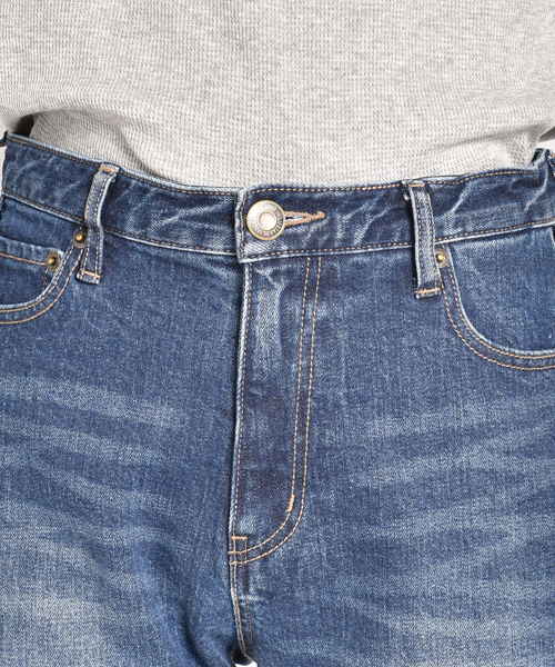 LIPSTAR（リップスター）の「7オンスボーイズデニムパンツ（デニムパンツ・レディース・ネイビー・SS/S/M）」の5枚目の写真