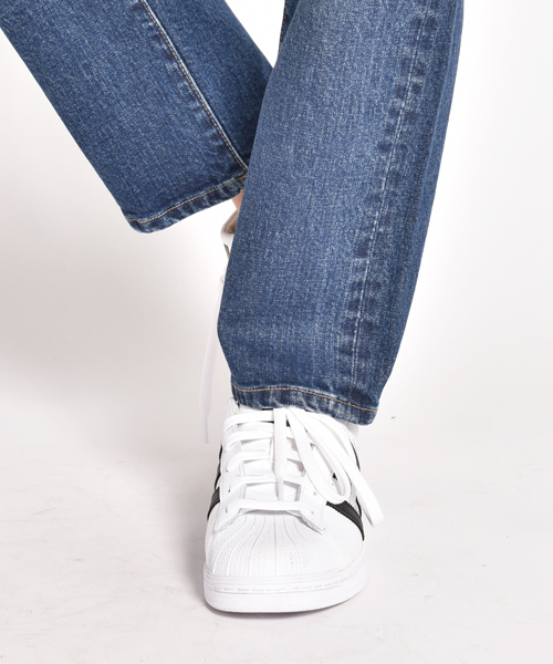 LIPSTAR（リップスター）の「7オンスボーイズデニムパンツ（デニムパンツ・レディース・ネイビー・SS/S/M）」の7枚目の写真