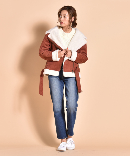 LIPSTAR（リップスター）の「7オンスボーイズデニムパンツ（デニムパンツ・レディース・ネイビー・SS/S/M）」の12枚目の写真