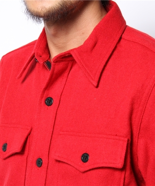 BEAMS（ビームス）の「□orslow / CPOウールシャツ（シャツ/ブラウス