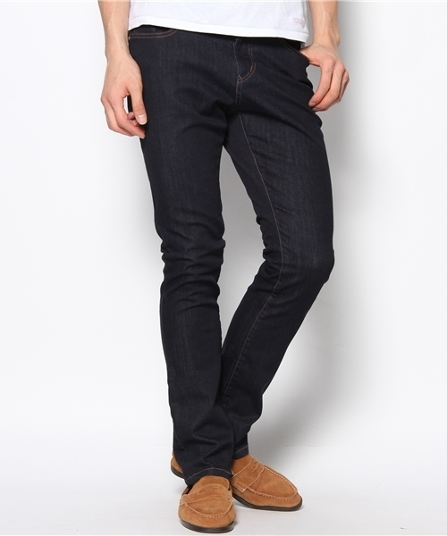 WEGO（ウィゴー）の「WEGO/スリムフィットストレッチパンツ（チノパンツ・メンズ・ブラック/ベージュ/ネイビー/パープル/グレー/インディゴブルー/イエロー/グリーン/ダークインディゴブルー/ワイン/ロイヤルブルー・MEDIUM/LARGE/SMALL）」の6枚目の写真