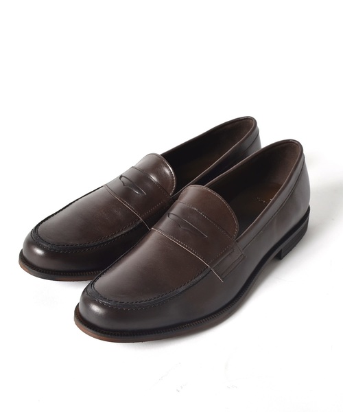 SHIPS JET BLUE（シップスジェットブルー）の「SHIPS JET BLUE: レザーローファー◇（ローファー・メンズ・ブラック/ブラウン・7/8/9/10）」の2枚目の写真