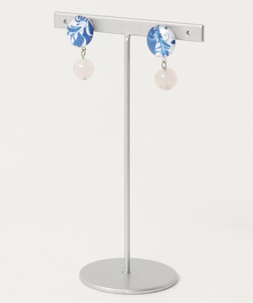 TONE SELECT GOODS(トーンセレクトグッズ)の「【rurururu】spring corol pierce(ピアス(両耳用)・レディース・レッド/ピンク/マルチ・FREE)」の1枚目の写真