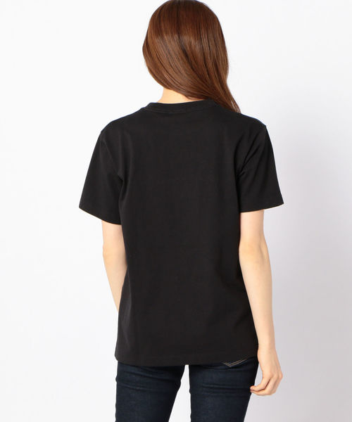 Champion（チャンピオン）の「Champion:カラーロゴTEE（Tシャツ/カットソー・レディース・ホワイト/ブラック・ONE SIZE）」の5枚目の写真