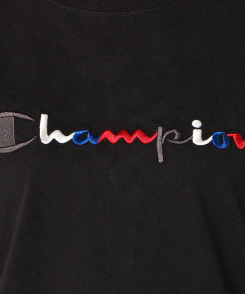 Champion（チャンピオン）の「Champion:カラーロゴTEE（Tシャツ/カットソー・レディース・ホワイト/ブラック・ONE SIZE）」の12枚目の写真