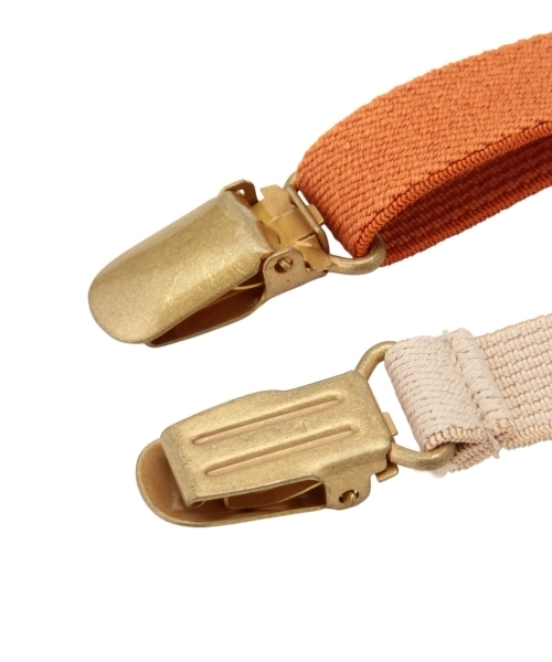 BEAMS BOY（ビームスボーイ）の「HAPPY BOUNCE / クレイジーカラー 細サスペンダー（サスペンダー・レディース・ベージュ/ブラウン/イエロー・ONE SIZE）」の14枚目の写真