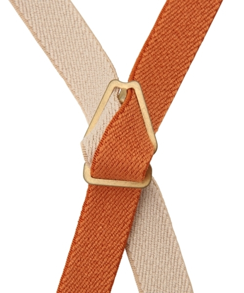 BEAMS BOY（ビームスボーイ）の「HAPPY BOUNCE / クレイジーカラー 細サスペンダー（サスペンダー・レディース・ベージュ/ブラウン/イエロー・ONE SIZE）」の16枚目の写真