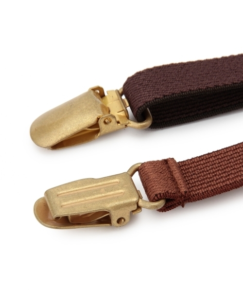 BEAMS BOY（ビームスボーイ）の「HAPPY BOUNCE / クレイジーカラー 細サスペンダー（サスペンダー・レディース・ベージュ/ブラウン/イエロー・ONE SIZE）」の17枚目の写真