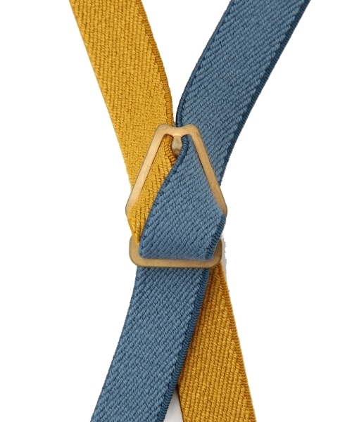 BEAMS BOY（ビームスボーイ）の「HAPPY BOUNCE / クレイジーカラー 細サスペンダー（サスペンダー・レディース・ベージュ/ブラウン/イエロー・ONE SIZE）」の11枚目の写真