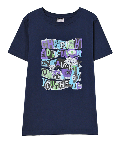 Candy Stripper（キャンディストリッパー）の「CHAOS CANDY Tシャツ（Tシャツ/カットソー・レディース・ピンク/オフホワイト/ブラック/ネイビー・2/4/1/3）」の4枚目の写真