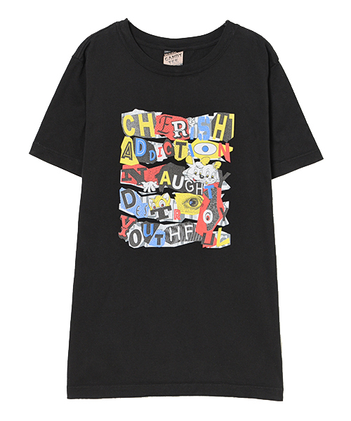 Candy Stripper（キャンディストリッパー）の「CHAOS CANDY Tシャツ（Tシャツ/カットソー・レディース・ピンク/オフホワイト/ブラック/ネイビー・2/4/1/3）」の3枚目の写真