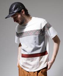 UNITED TOKYO | チェックカッティングカットソー(Tシャツ/カットソー)