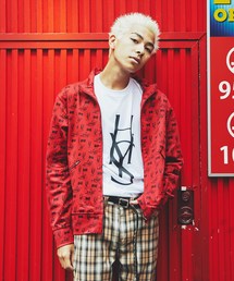 HYSTERIC GLAMOUR | HG SPORTS総柄ブルゾン(ブルゾン)