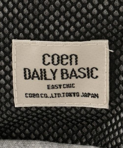 coen（コーエン）の「ニットスウェットサコッシュバッグ（ショルダーバッグ・メンズ・ライトブルー/ブラック/ダークグレー・FREE）」の6枚目の写真