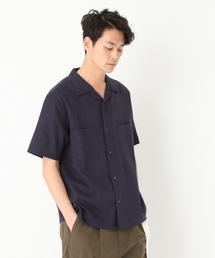 niko and... | リネンミックスオープンカラーシャツ(シャツ/ブラウス)