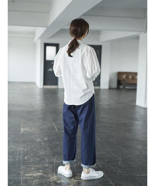 AMERICAN HOLIC（アメリカンホリック）の「・ハイネック7分袖ブラウス（シャツ/ブラウス・レディース・チェック/キャメル/その他5/オフホワイト・FREE）」の11枚目の写真