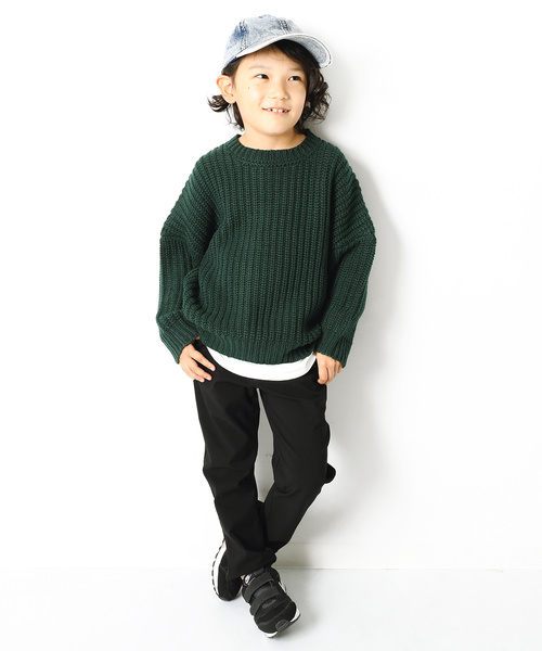 devirock（デビロック）の「ウルトラストレッチストレートパンツ チノパン（チノパンツ・キッズ・ブラック/ベージュ/カーキ・150cm/160cm/110cm/100cm/120cm/130cm/140cm）」の4枚目の写真