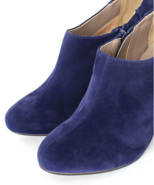 RANDA（ランダ）の「チャンキーヒールアンクルブーティ（ブーティ・レディース・ブラック/グレー/ベージュ/ネイビー・LL/L/M/S）」の6枚目の写真