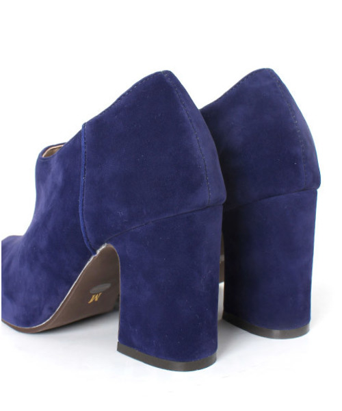 RANDA（ランダ）の「チャンキーヒールアンクルブーティ（ブーティ・レディース・ブラック/グレー/ベージュ/ネイビー・LL/L/M/S）」の7枚目の写真