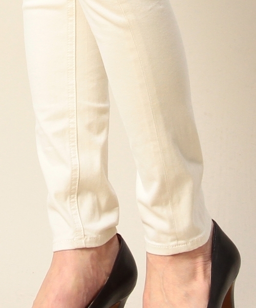 BEAUTY&YOUTH UNITED ARROWS（ビューティーアンドユースユナイテッドアローズ）の「BYBC コットンサテンスキニー ◆（その他パンツ・レディース・ライトピンク/オフホワイト/ブラック・LARGE/MEDIUM/SMALL）」の11枚目の写真