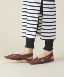 Au BANNISTER | 【WEB別注】メッシュスリングバックフラットシューズ(パンプス)