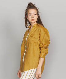 BEAUTY&YOUTH UNITED ARROWS | BY LINIFICIOリネンカラーポケットシャツ о(シャツ/ブラウス)