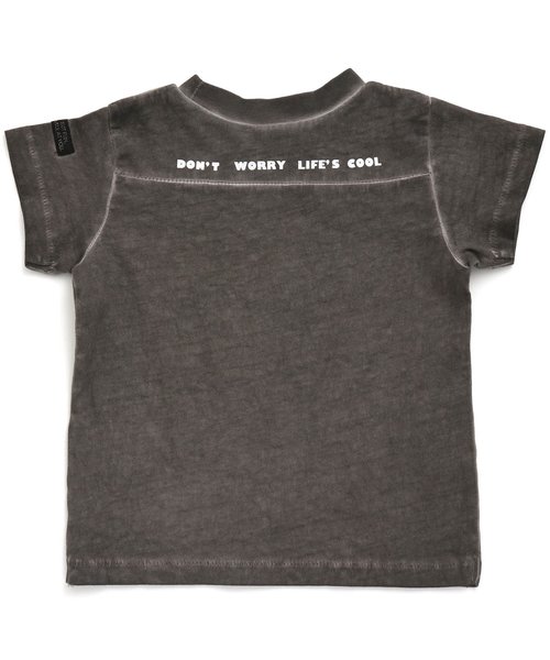 BREEZE（ブリーズ）の「/ロゴ加工Tシャツ（Tシャツ/カットソー・キッズ・ターコイズブルー/イエロー/チャコール・90/100/110/120/80/130/140）」の10枚目の写真