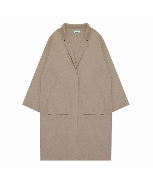 c.u.l(シーユーエル)の「【c.u.l】【2019AW】オーバーサイズ コーディガン chw591(カーディガン/ボレロ・レディース・ホワイト/ブラック/ベージュ/グレー・FREE)」の21枚目の写真