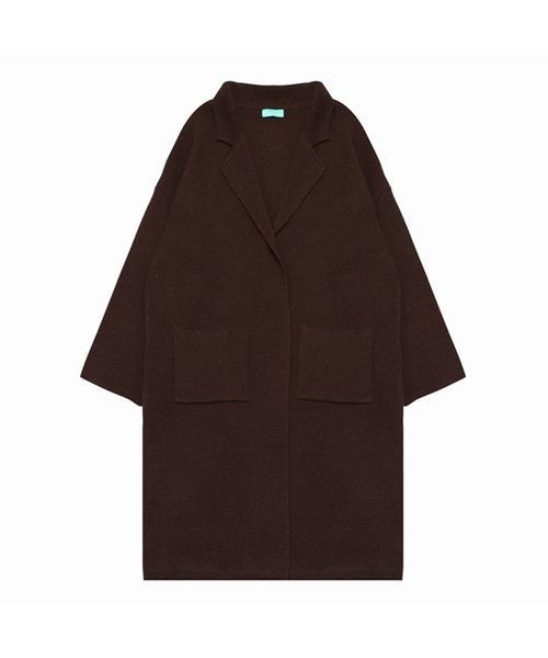 c.u.l(シーユーエル)の「【c.u.l】【2019AW】オーバーサイズ コーディガン chw591(カーディガン/ボレロ・レディース・ホワイト/ブラック/ベージュ/グレー・FREE)」の15枚目の写真