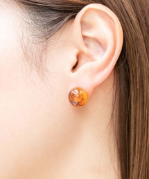 アクリル一粒ピアス