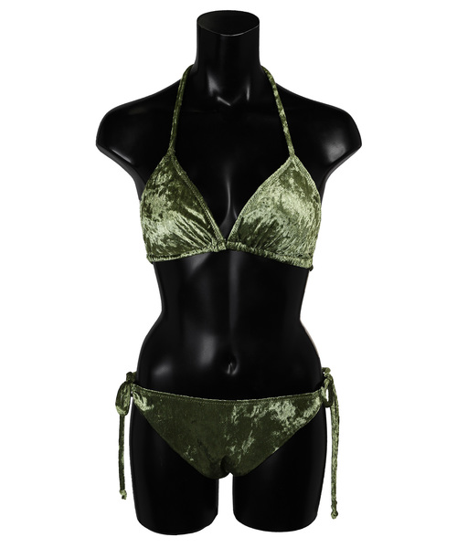 Ninarobe（ニーナローブ）の「ベロアレトロカラービキニ（水着）」 - WEAR