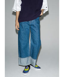 MONKEY TIME | ＜monkey time＞ DENIM ROLL UP BUGGY/デニムパンツ(デニムパンツ)