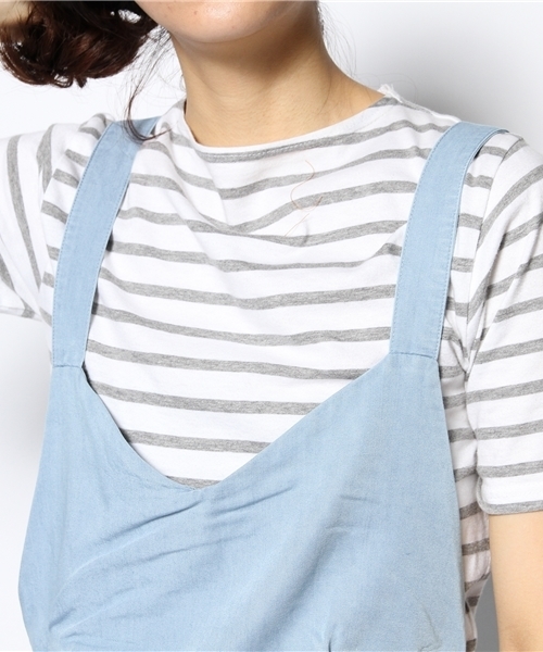 VIS（ビス）の「コンビネゾン（つなぎ/オールインワン・レディース・ブラック/ネイビー/ブルー・MEDIUM）」の12枚目の写真